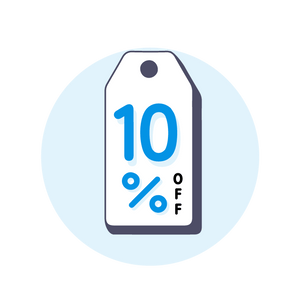 Save 10% On Every Order 